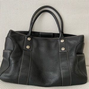Black Leather Michael Kors Bag
